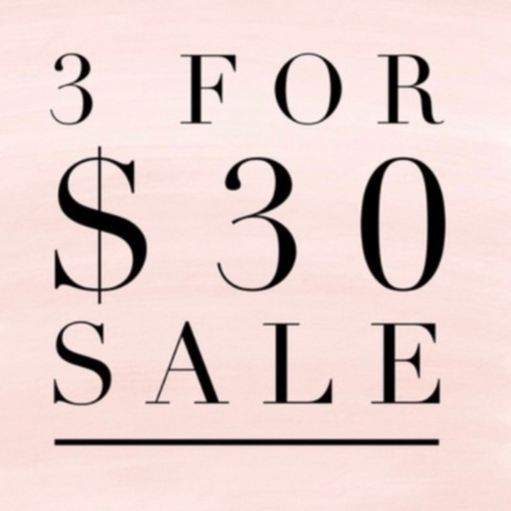 3/$30 SALE!!!!✨⭐️☀️🌙